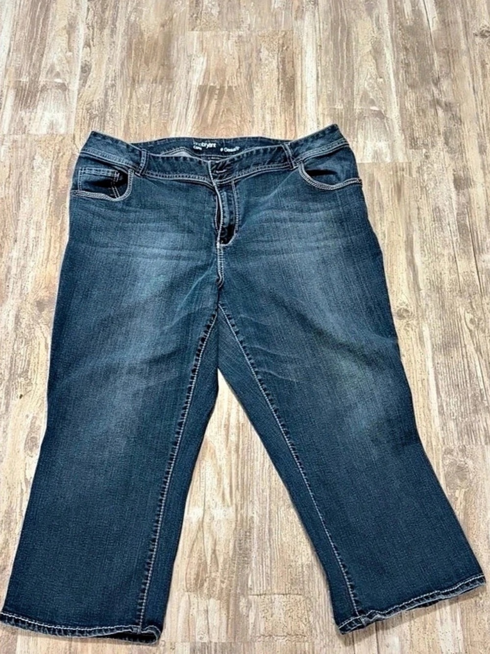 Lane Bryant Genius Fit Capri Jeans- Blue Size 22